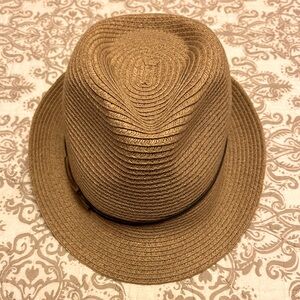 Nine West Women’s Fedora / Hat, One Size, Gold accents